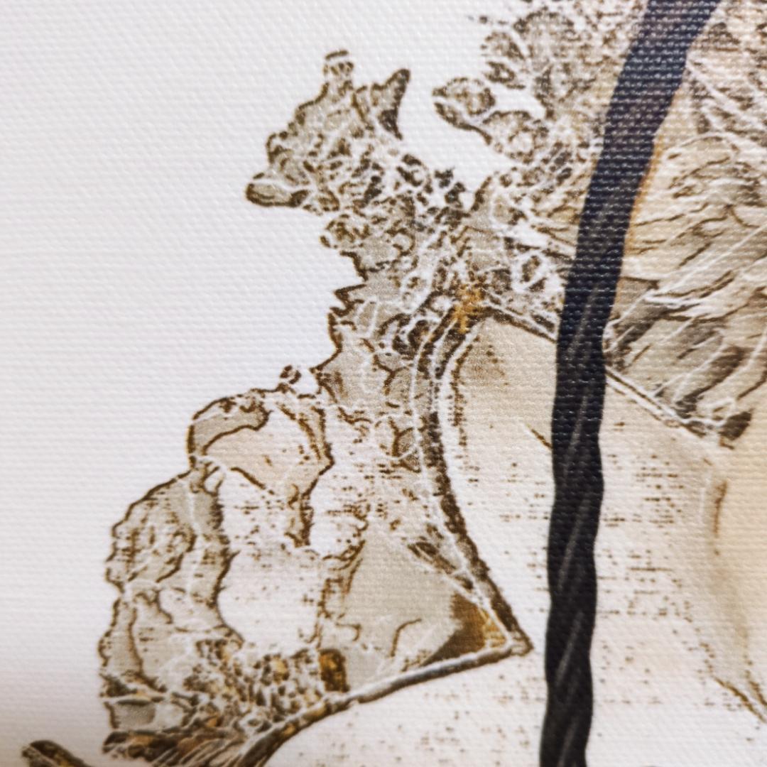 アートパネル シャネル CHANEL Mサイズ オマージュ シルバー