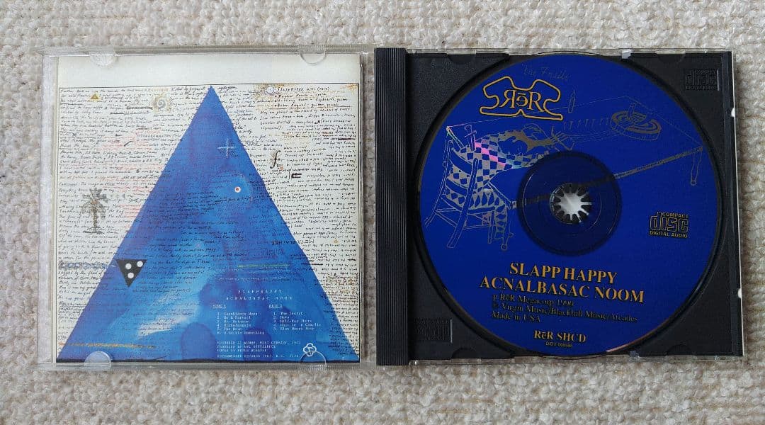 洋楽 Slapp Happy Acnalbasac Noom