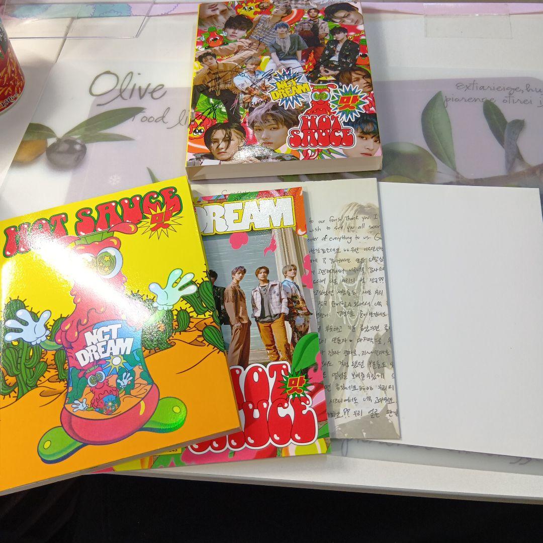 NCTDREAM　プロモアルバム　非売品　サイン入り　HOT SAUCE⑤