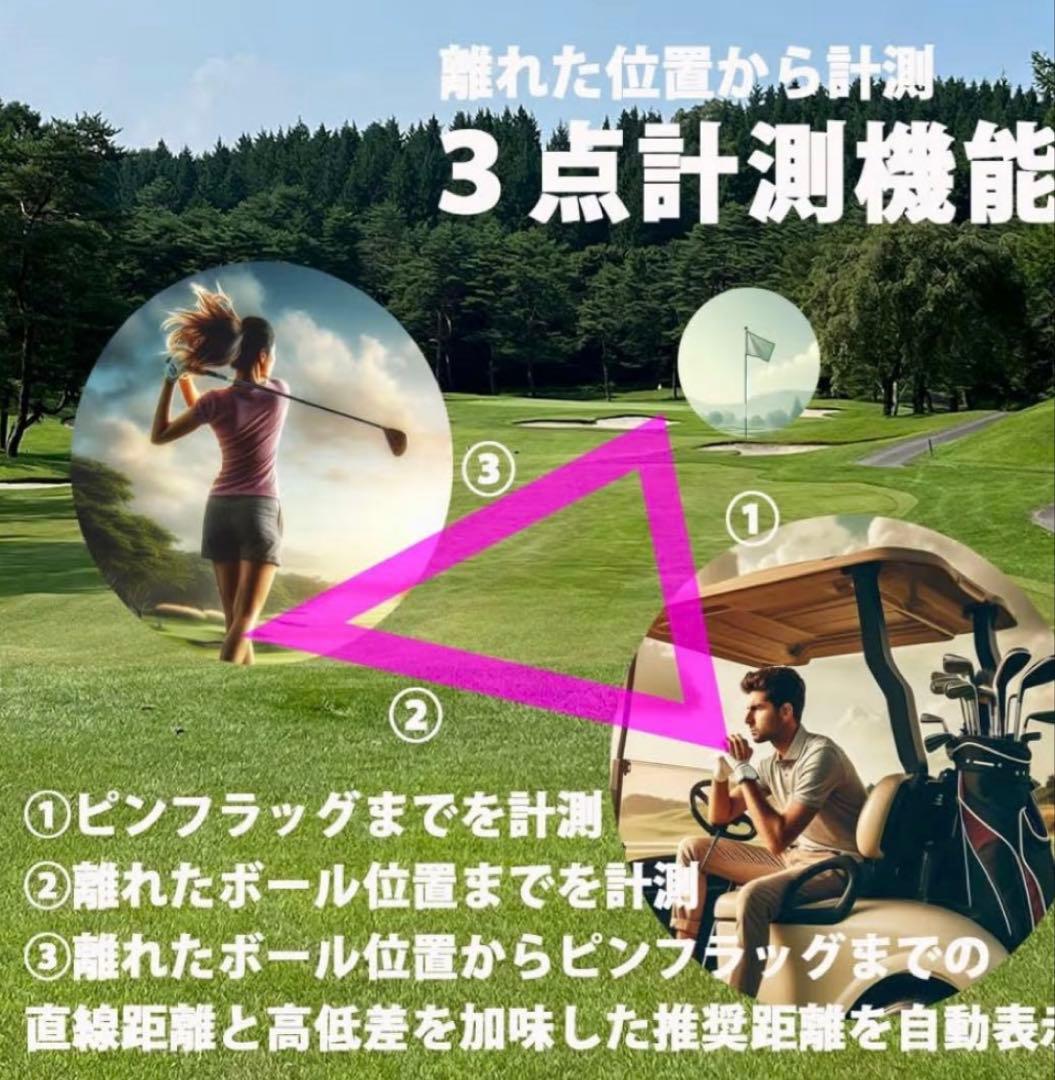 レーザーアキュラシー PINPOINT TRIANGLE レーザー距離計