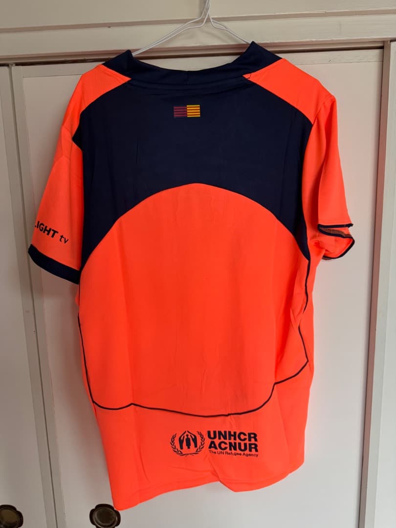 FCバルセロナ アウェイ ユニフォーム ナイキ Spotifyロゴ