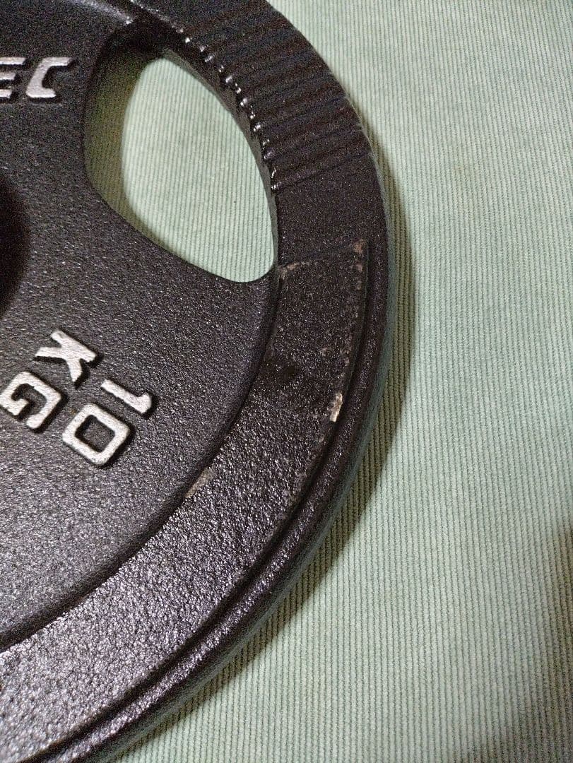 アイロテック　iROTEC　10kg×2枚 バーベルプレート