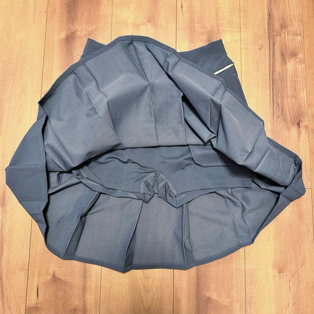 ショート丈長袖ポロスウェット　プリーツスカート　サイズS セットアップ　春夏