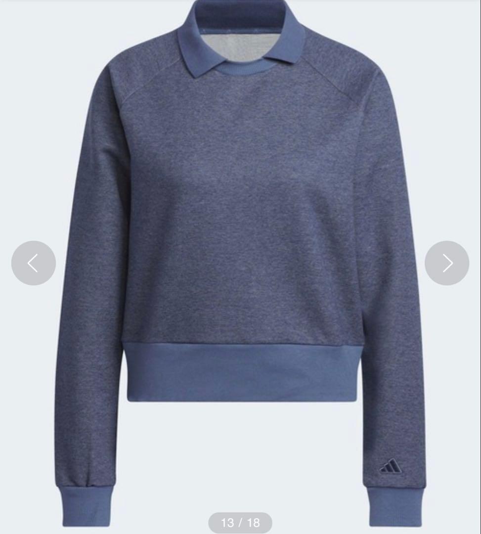 ショート丈長袖ポロスウェット　プリーツスカート　サイズS セットアップ　春夏