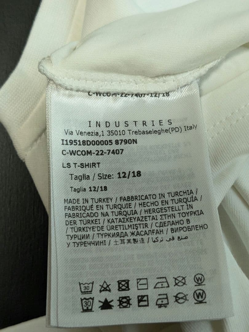 モンクレール　ベビー　ロンT　Tシャツ　長袖　【12/18m】