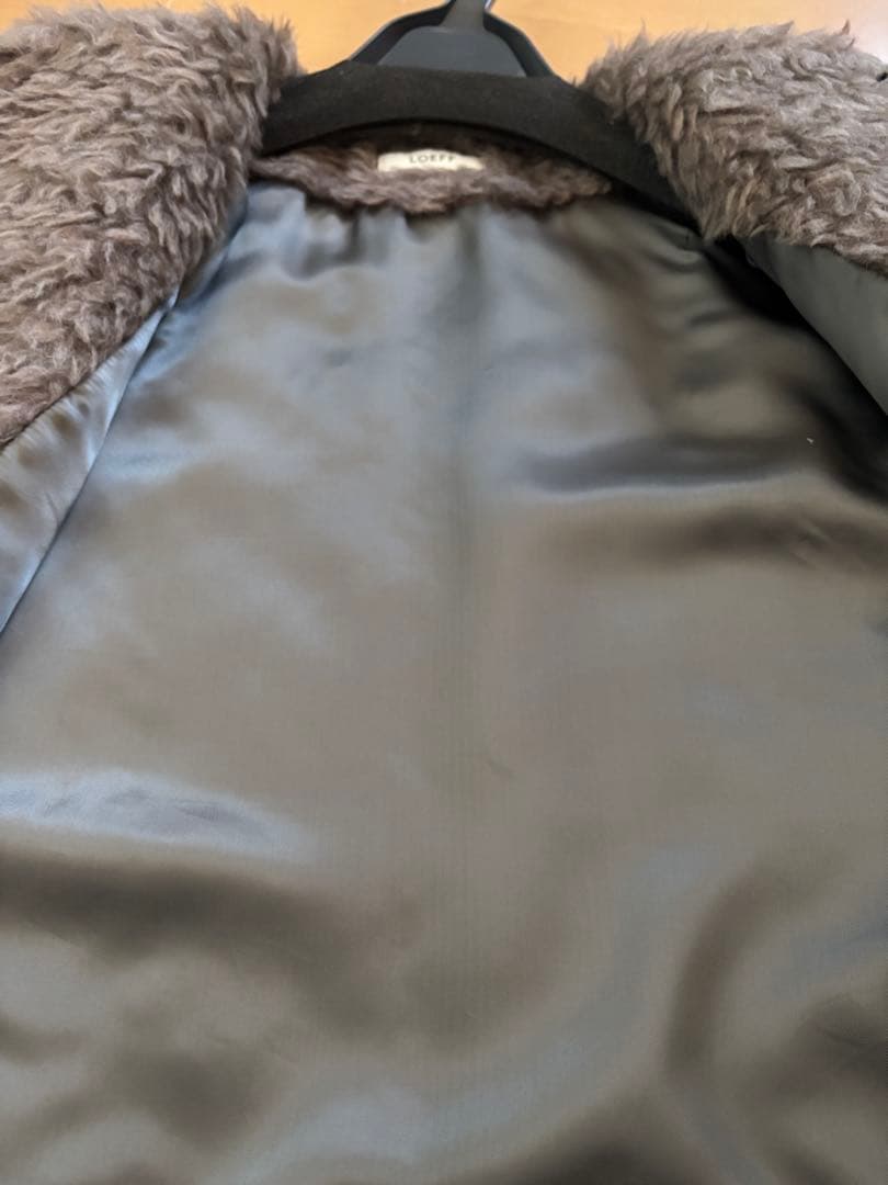 未使用新品＜LOEFF＞シャギー ベスト