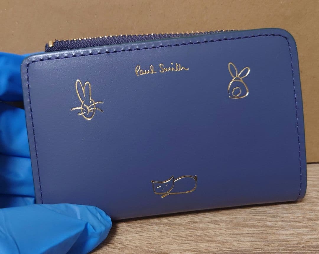 ポール・スミス キーケース ラベンダーカラー