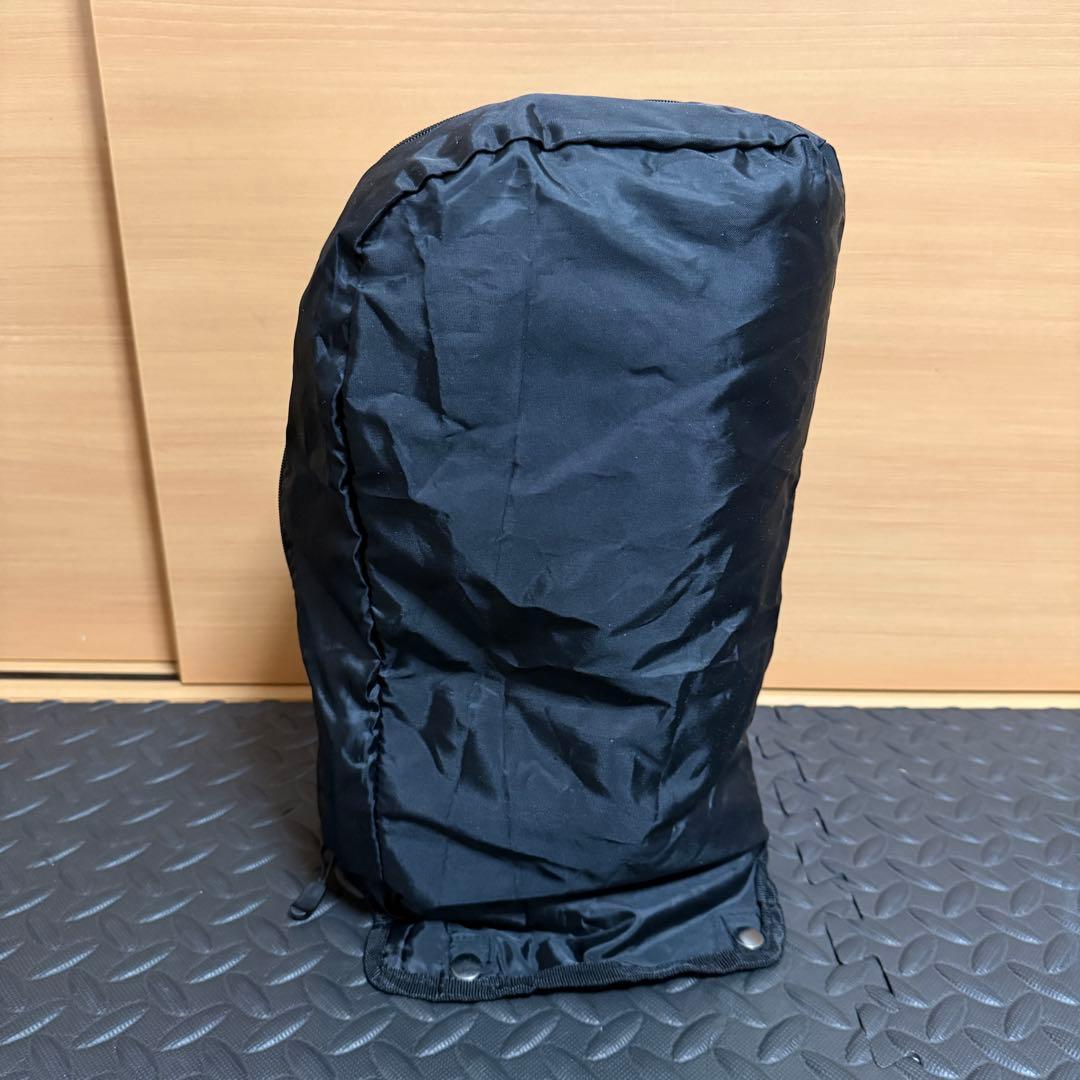 adidas スタンド式 4分割 キャディバッグ フード付き ブラック 軽量