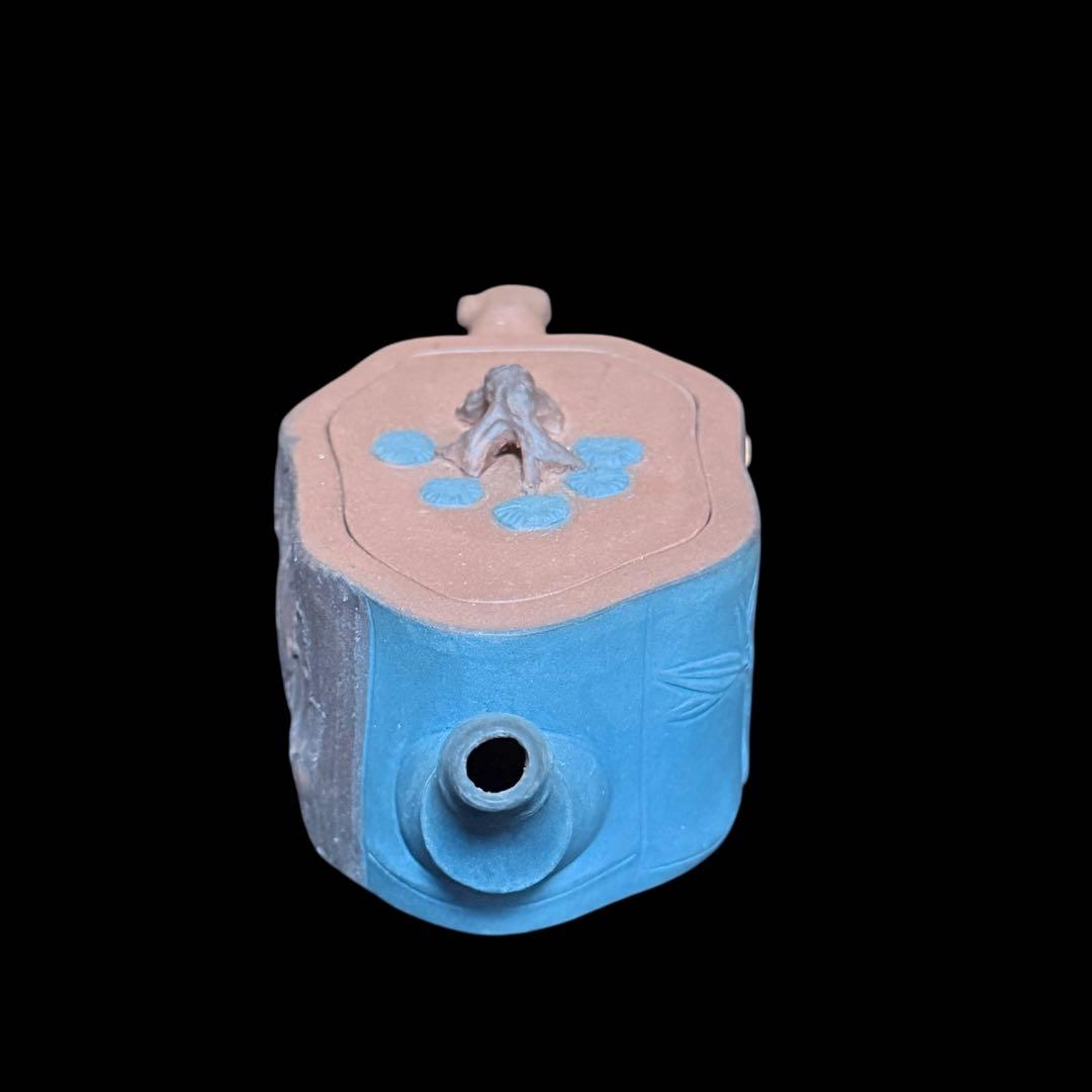 【未使用品】中国紫砂壺　茶道具　在銘　急須