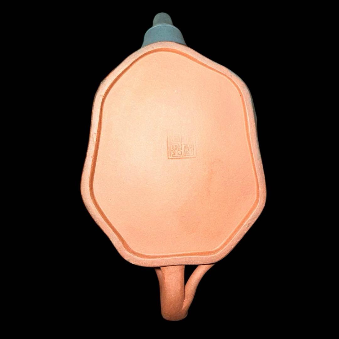 【未使用品】中国紫砂壺　茶道具　在銘　急須