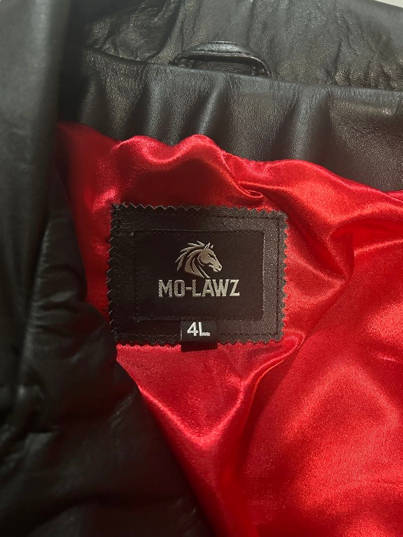 ダブルライダースジャケット 4L