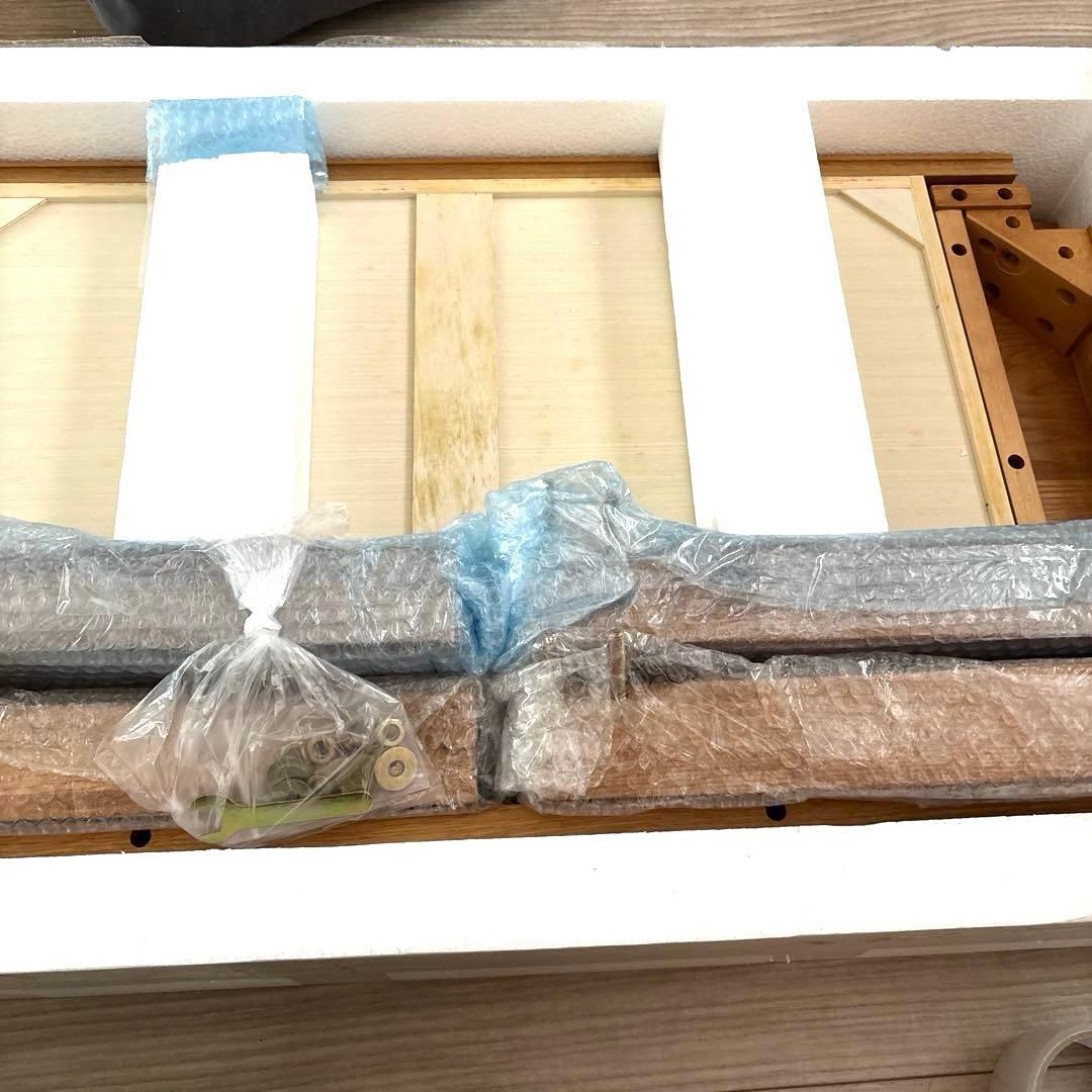 【廃盤】無印良品 無垢材 ローテーブル 引出し 天然木 オーク