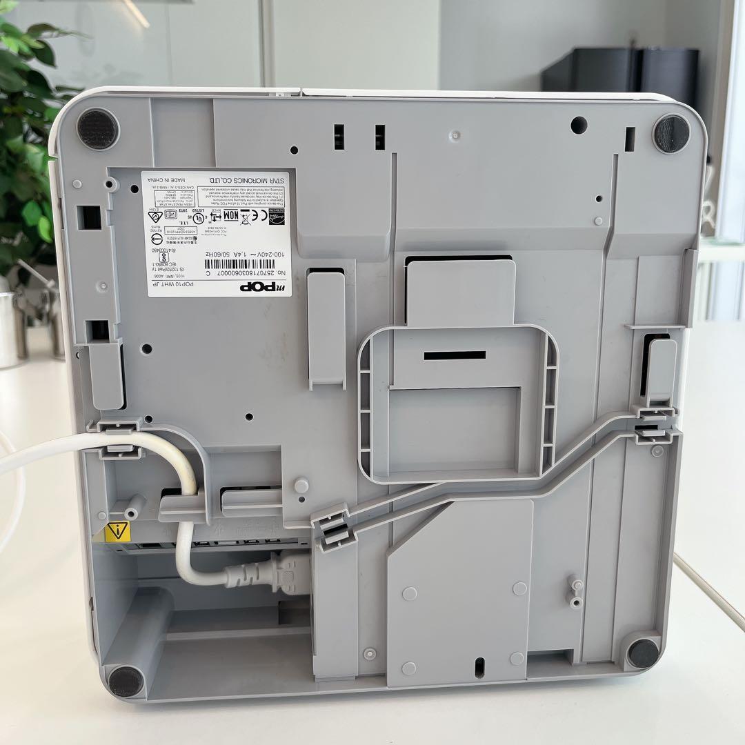 【美品】スター精密 mpop プリンター一体型キャッシュドロア