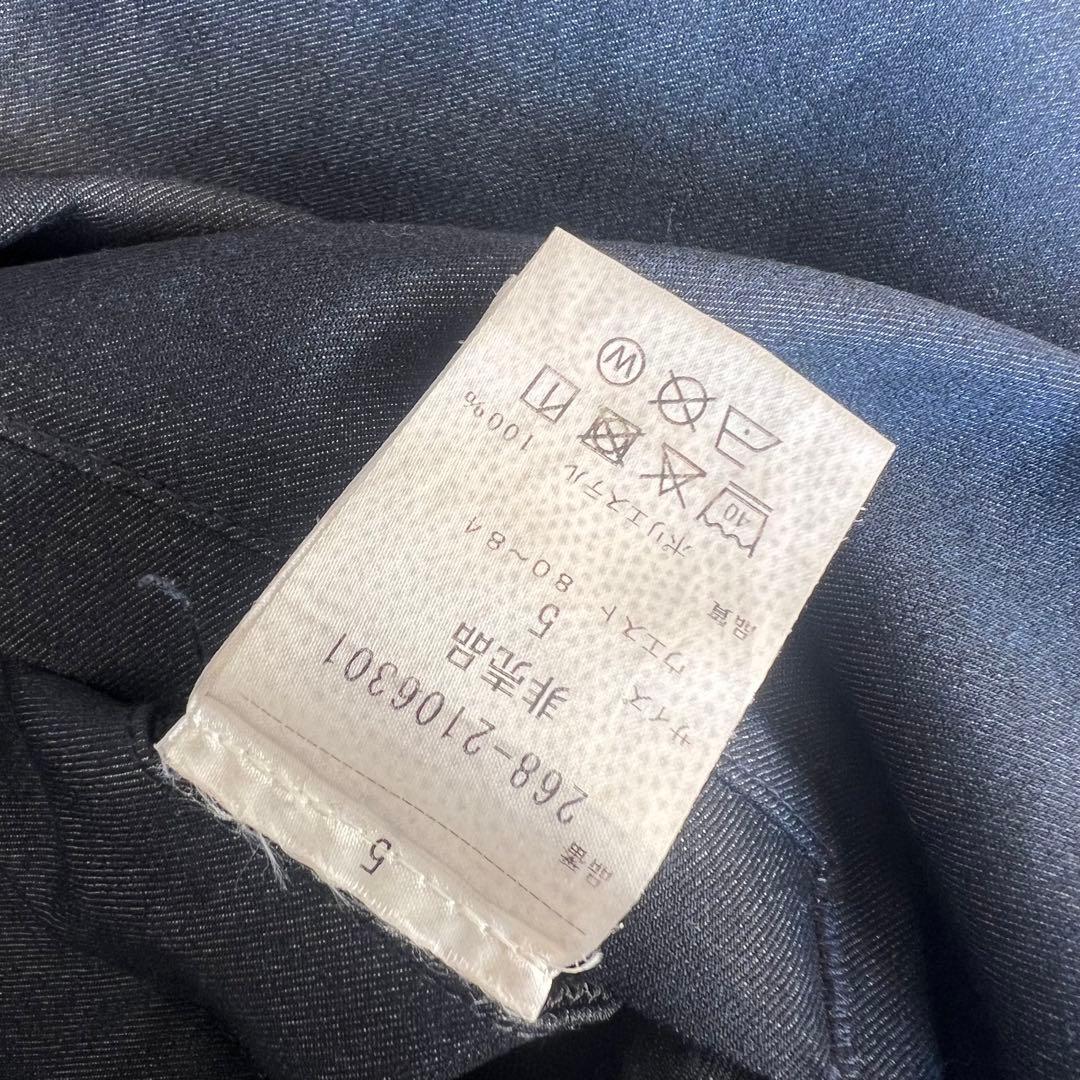 PEARLY GATES パーリーゲイツ　デニム　パンツ　メンズ　ベルト　ロゴ