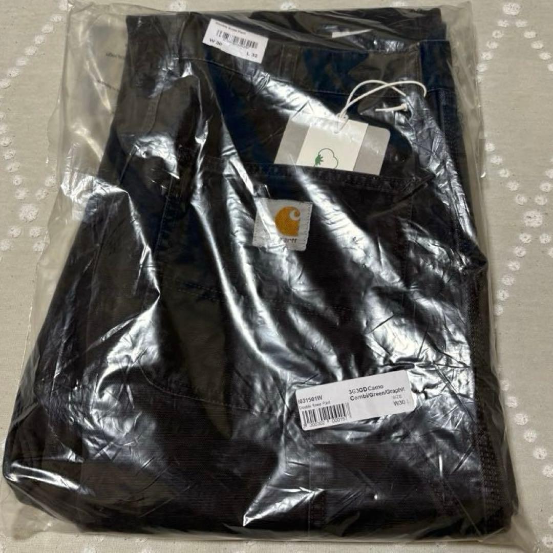 新品 Carhartt WIP Double Knee Pant 迷彩 W30