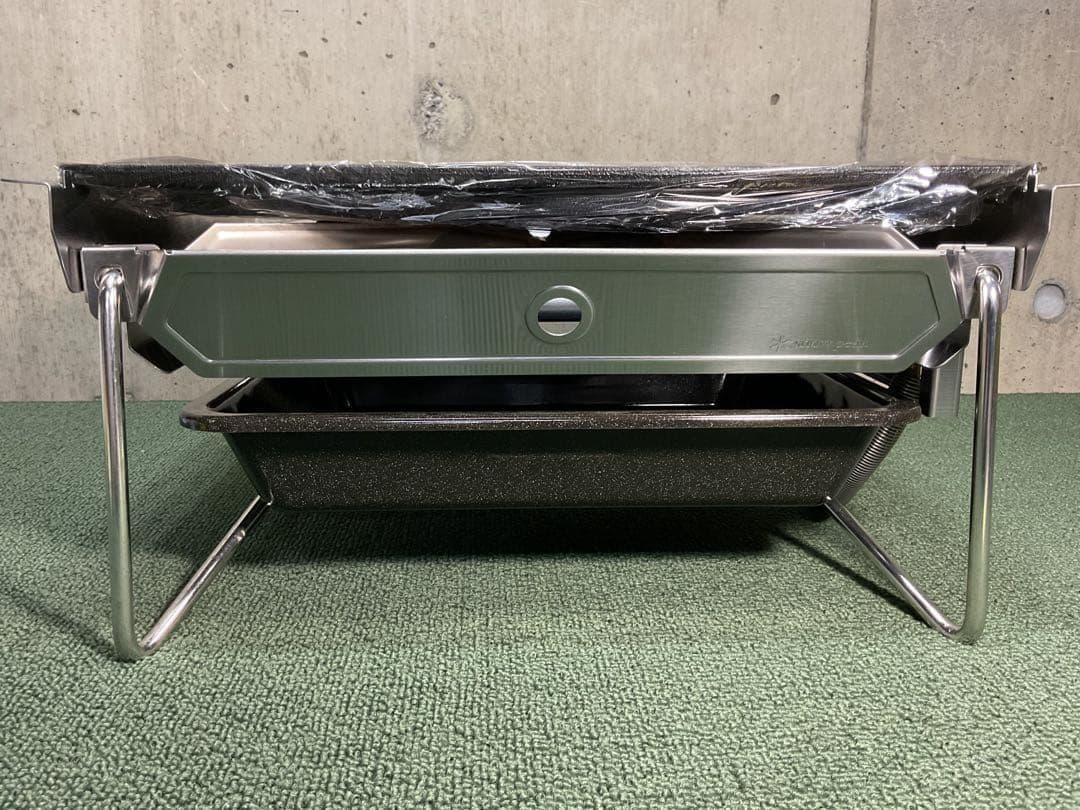 美品 雪峰苑 ＆ 新品 雪峰苑専用 鉄板 グリル スノーピーク