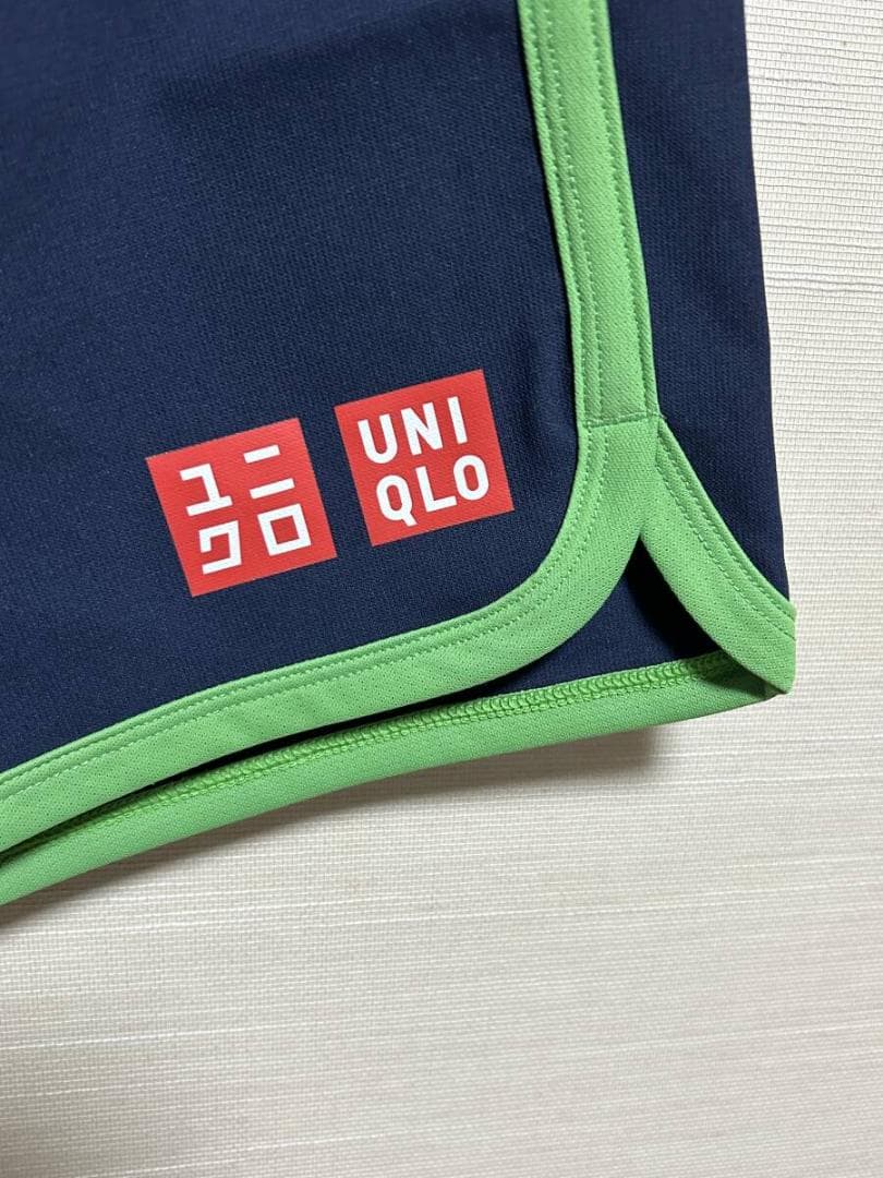 ユニクロ NKドライ ショートパンツ Lサイズ 緑 24 全仏 錦織圭 未使用品
