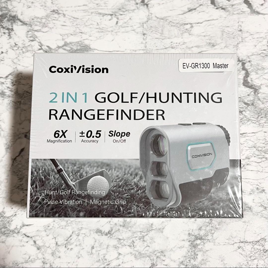 ゴルフ距離計 レーザー スピード測定 小型 専用ケース付き プレゼント 新品