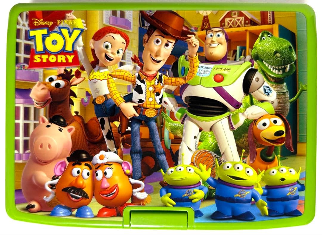 【美品】◼︎トイ・ストーリー◼︎9インチ★ポータブルDVDプレーヤー★付属品一式★