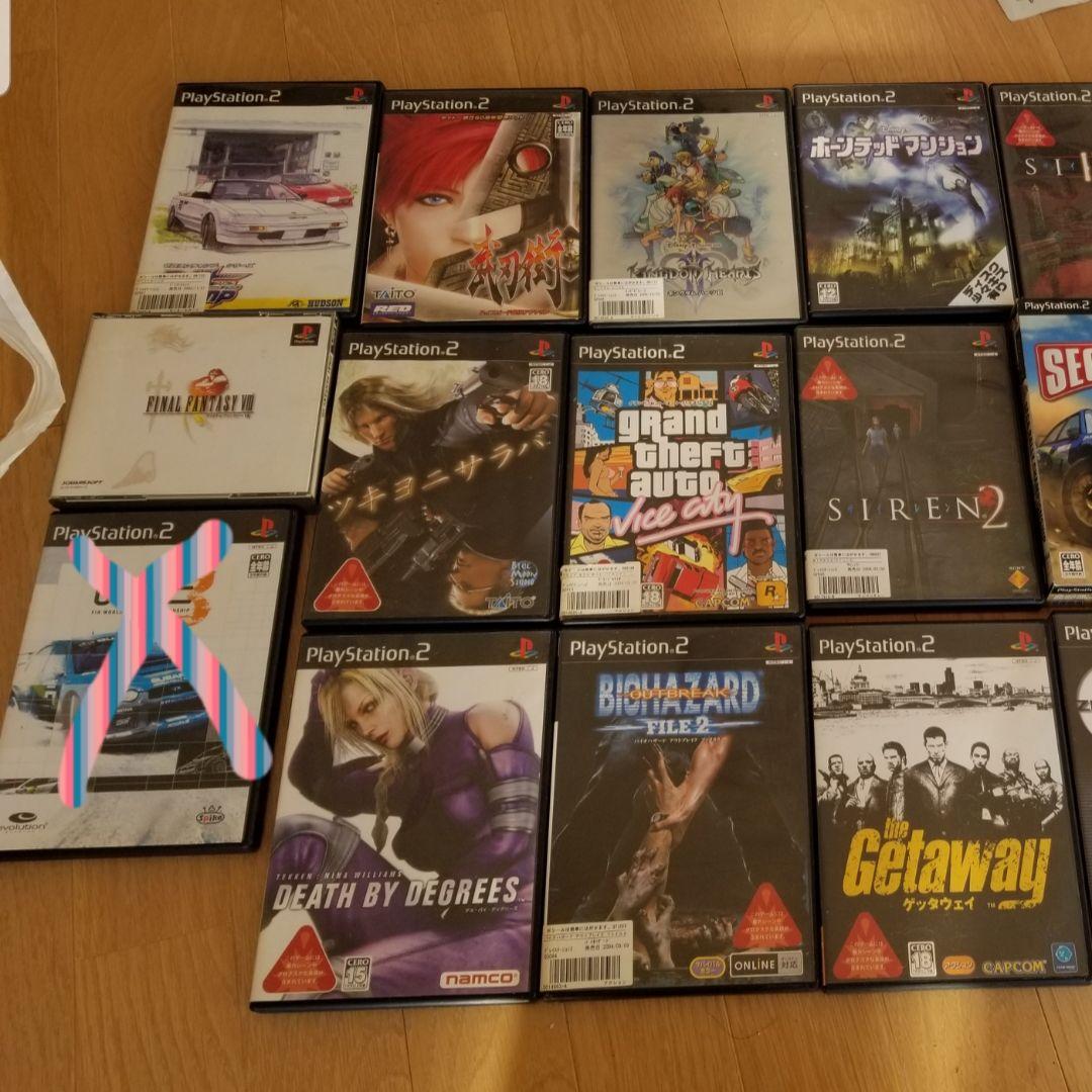 プレステ2ソフトまとめ売り