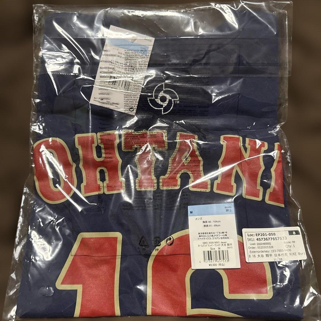 WBC OHTANI ユニフォーム 背番号16 ネイビー M