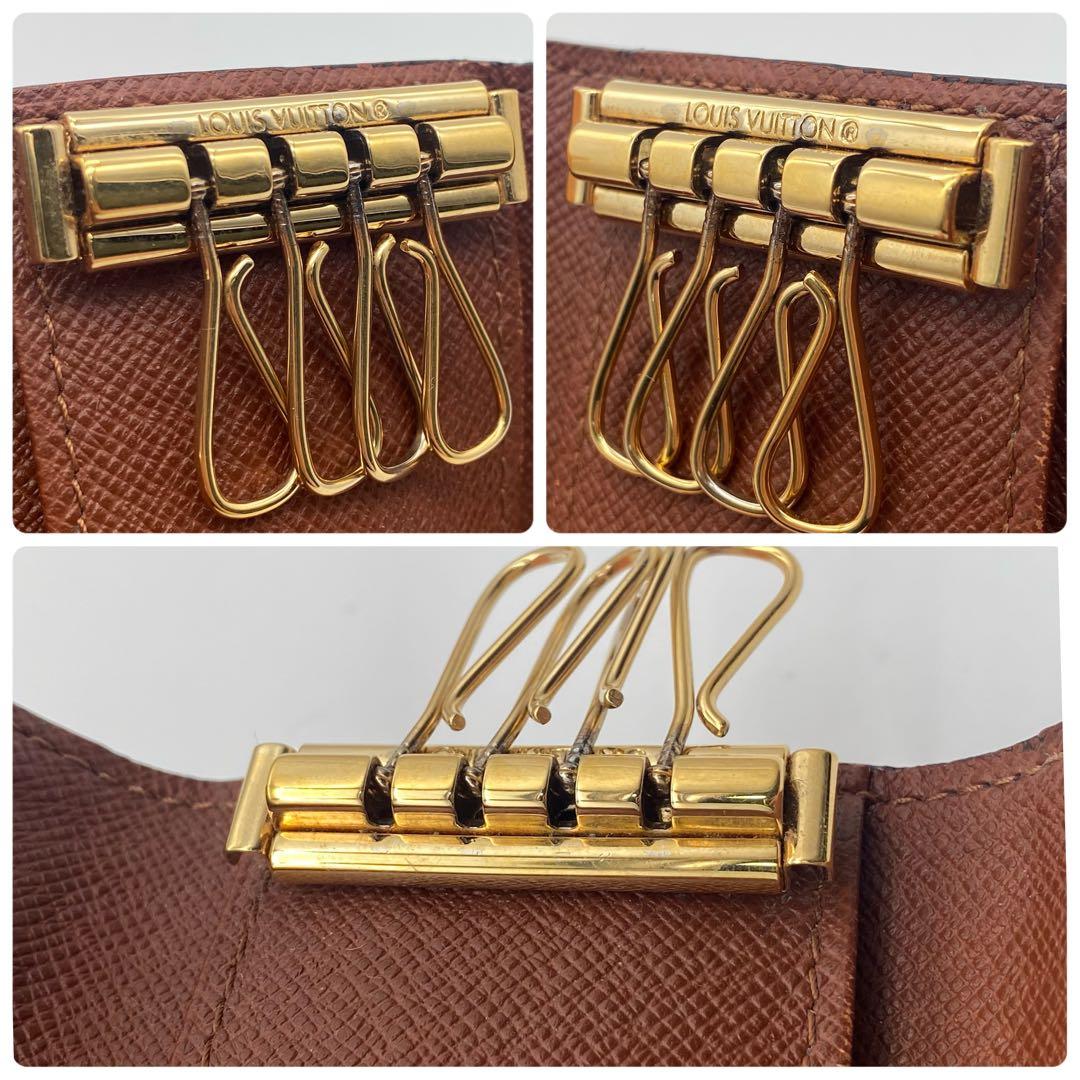 【最高級美品】ルイヴィトン キーケース ミュルティクレ4 モノグラム