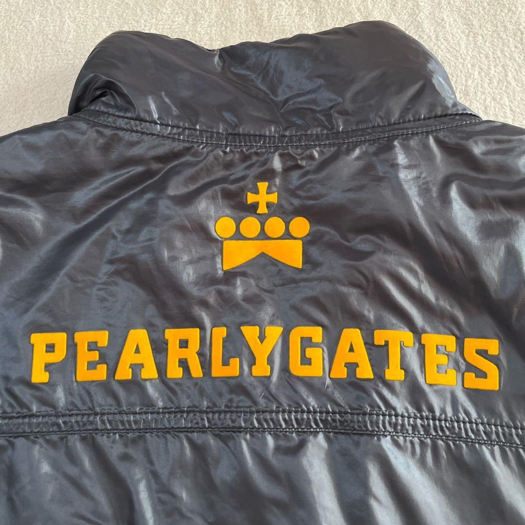 極美品　パーリーゲイツ　リバーシブル　中綿　スニード　ブルゾン　ネイビー