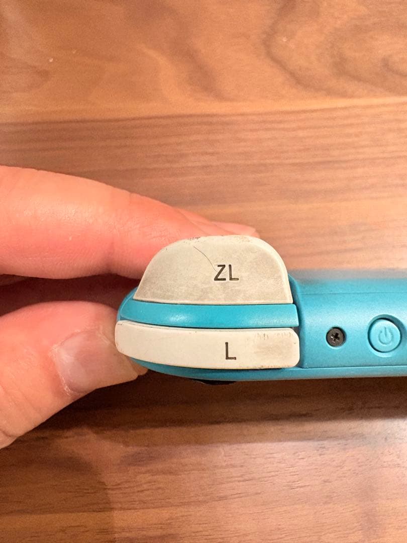 お*ん様 SwitchLite 本体　箱付き　ACアダプター付き　ターコイズ　ラ