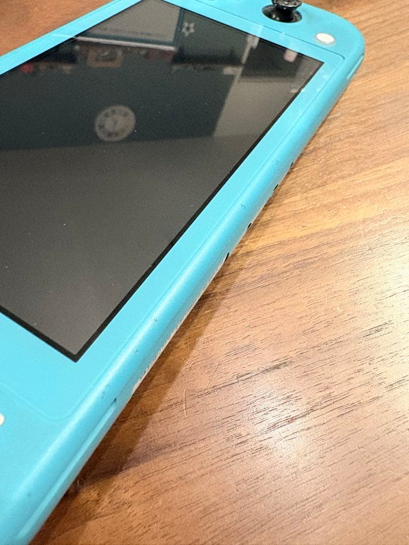 お*ん様 SwitchLite 本体　箱付き　ACアダプター付き　ターコイズ　ラ