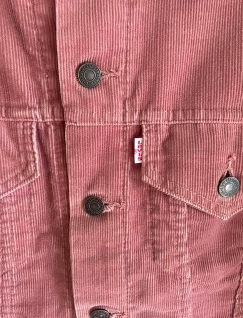 LEVI’S ピンク コーデュロイ ジャケット ビンテージ トラッカー70505