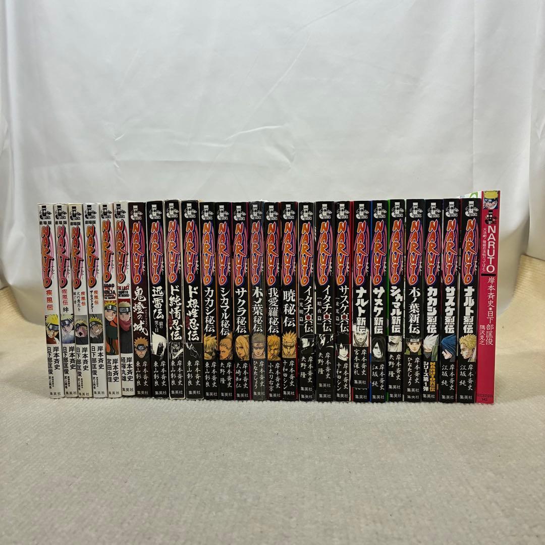 ＮＡＲＵＴＯ ナルト 1〜72全巻+関連本55冊 127冊全巻セット 岸本斉史