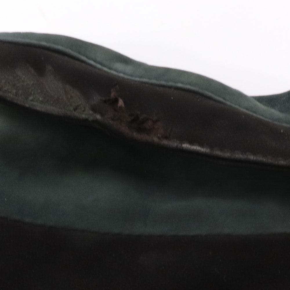 希少 ユーロ古着　AMGE　スペイン製　本革　レザーｘニットコラボ　レザーコート