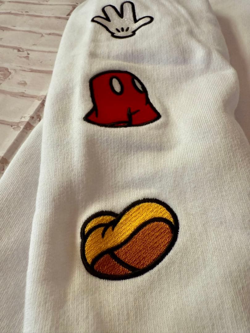 PEARLY GATES ミッキーマウスコラボ トレーナー サイズ4 裏起毛