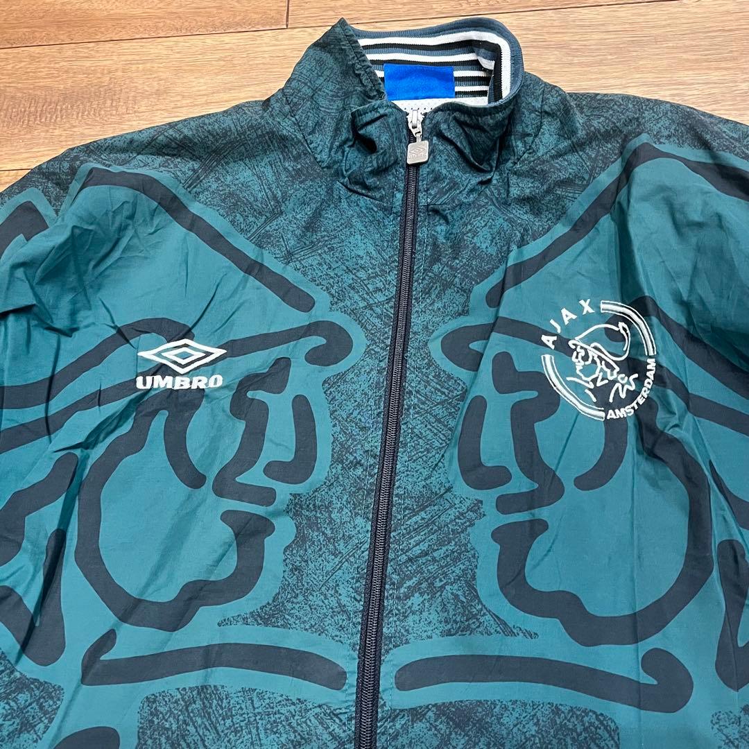 90s アヤックス トラックジャケット AJAX サイズM umbroアンブロ