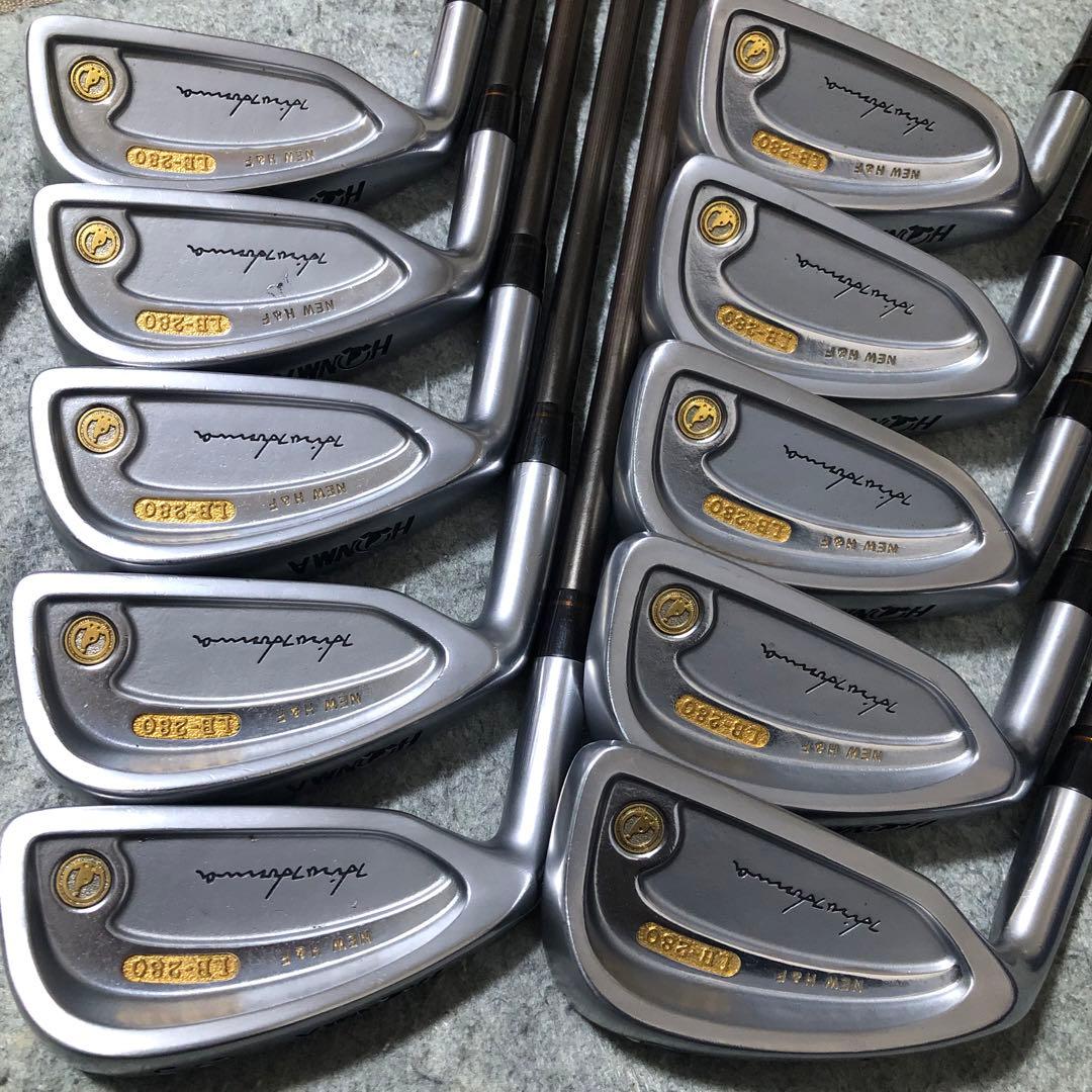 入手困難 レフティ 本間ゴルフ 豪華14本完璧なセット 憧れの高級ブランド高級品