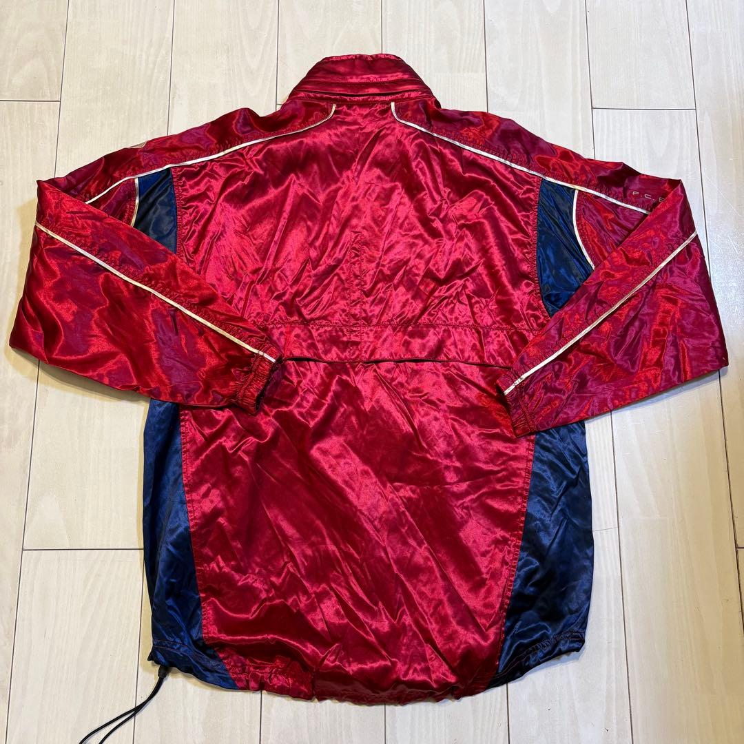 【希少】00‘s NIKE バルセロナ　ナイロンジャケット　黒タグ　M