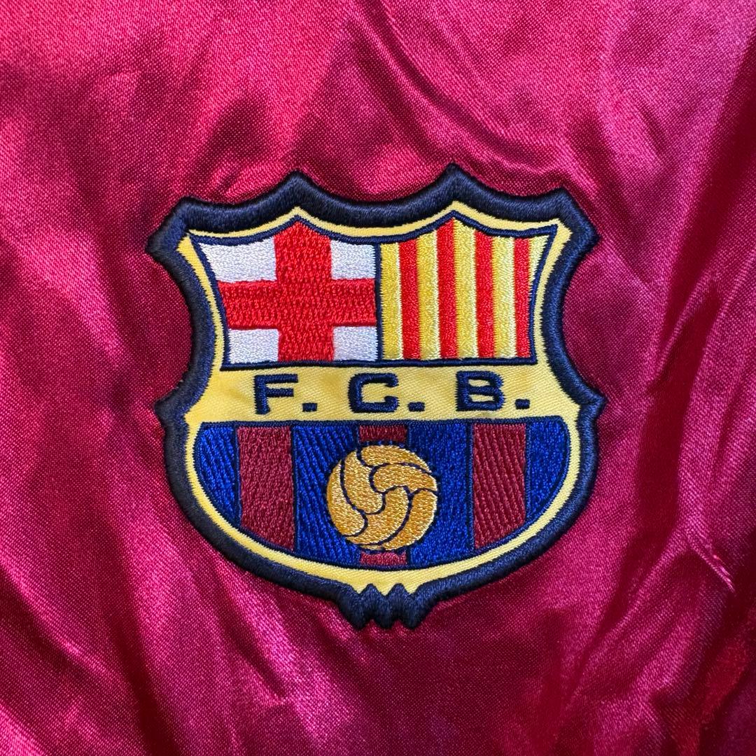 【希少】00‘s NIKE バルセロナ　ナイロンジャケット　黒タグ　M