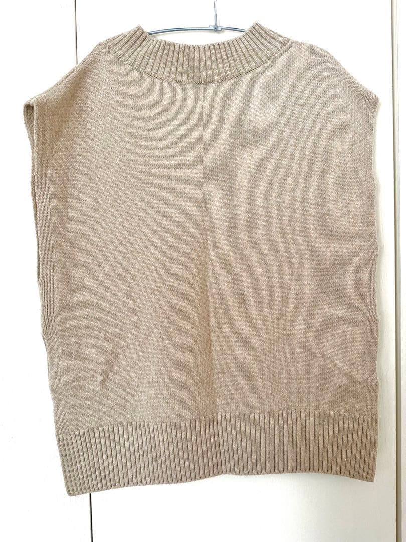 美品⭐︎IENAミドルゲージウールジレ