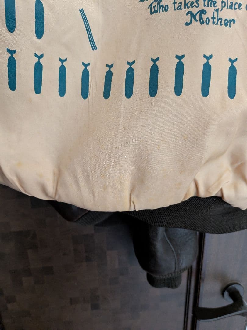 【希少】A-2フライトジャケット　ラムスキン　短丈　ヴィンテージ　archive