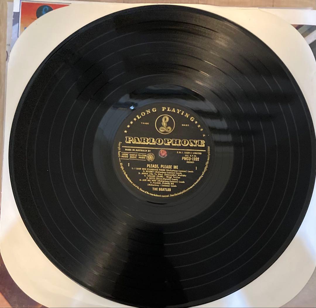稀少オーストラリアGoldオリジナルBeatlesビートルズPPMレコード