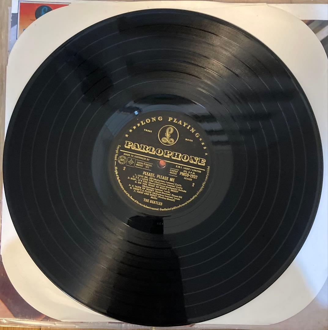 稀少オーストラリアGoldオリジナルBeatlesビートルズPPMレコード