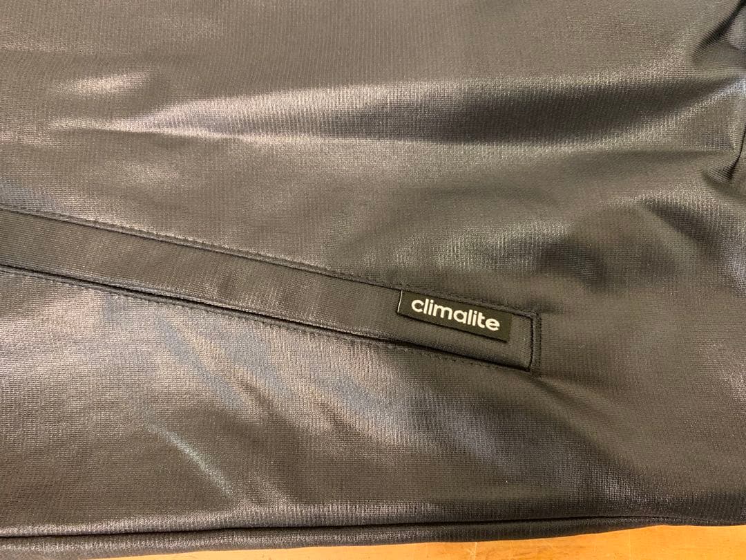 N1206-08★adidas ジャージ上下セット 黒 climalite