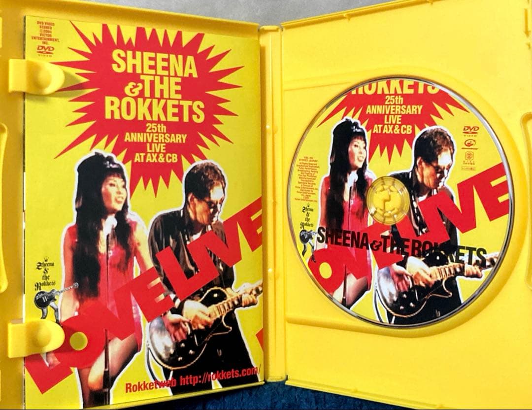 鮎川誠 シーナ&ザ・ロケッツ 「LOVE LIVE」 DVD