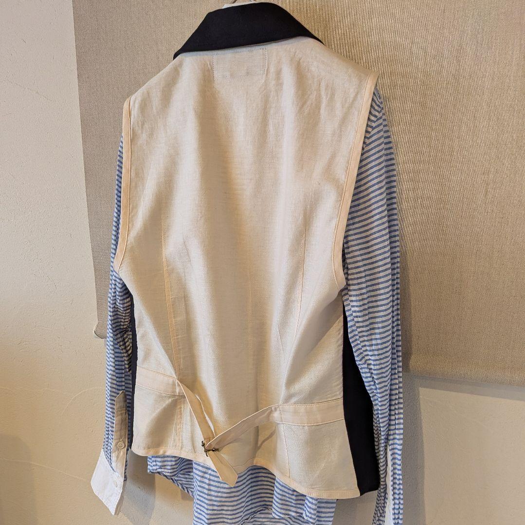 SHARE SPIRITシェアスピリット　リネンコットンベスト