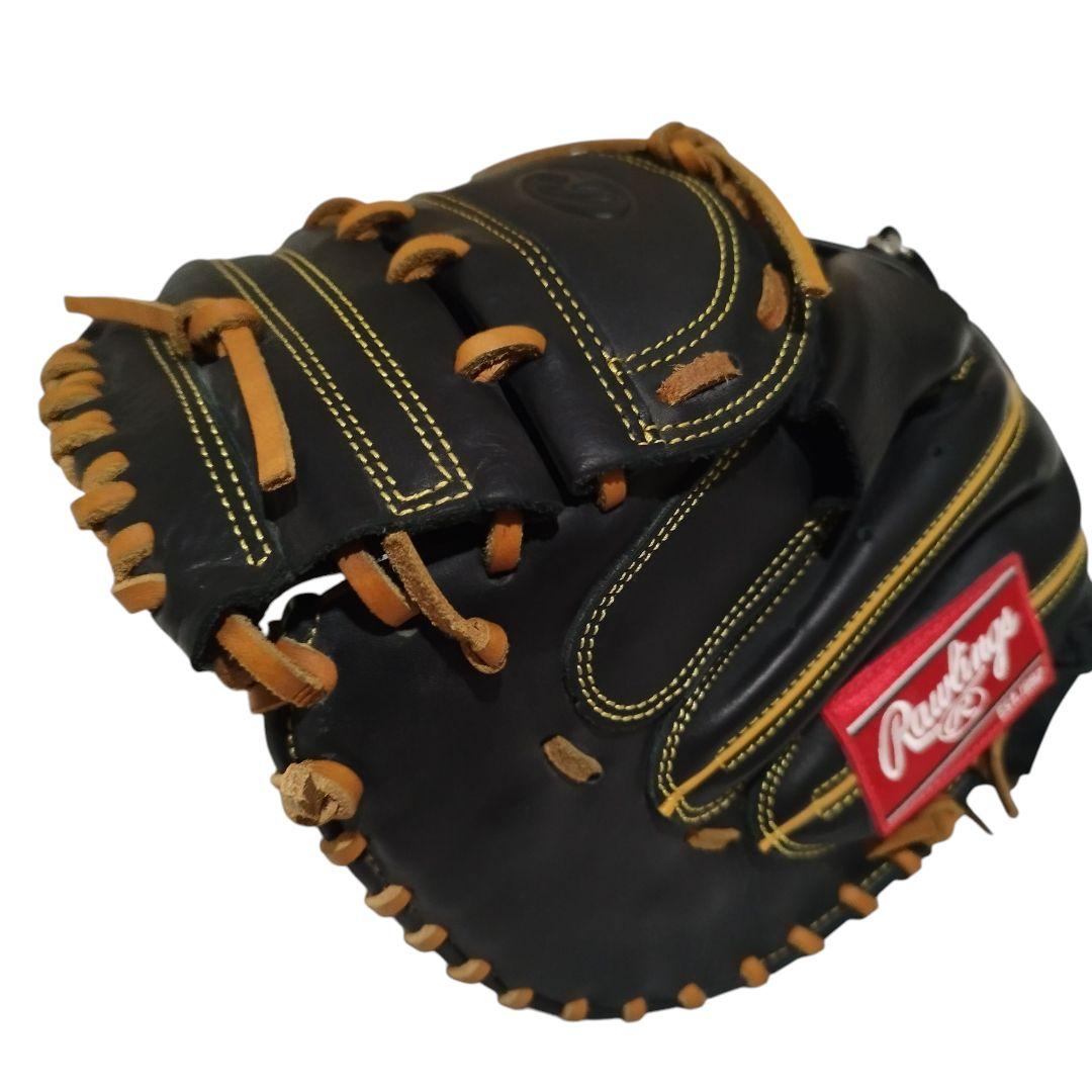 ローリングス キャッチャーミット グローブ ブラック 大人用 軟式