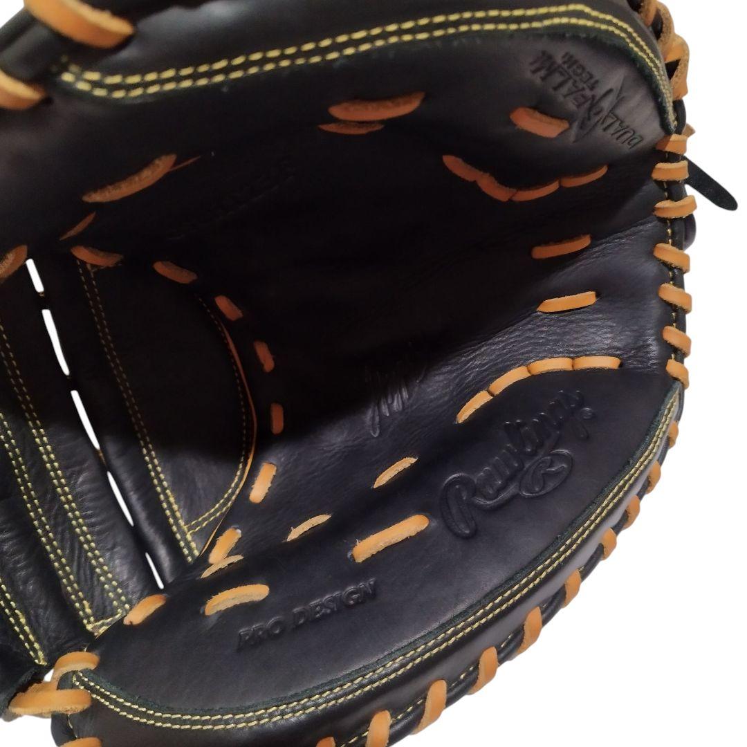 ローリングス キャッチャーミット グローブ ブラック 大人用 軟式