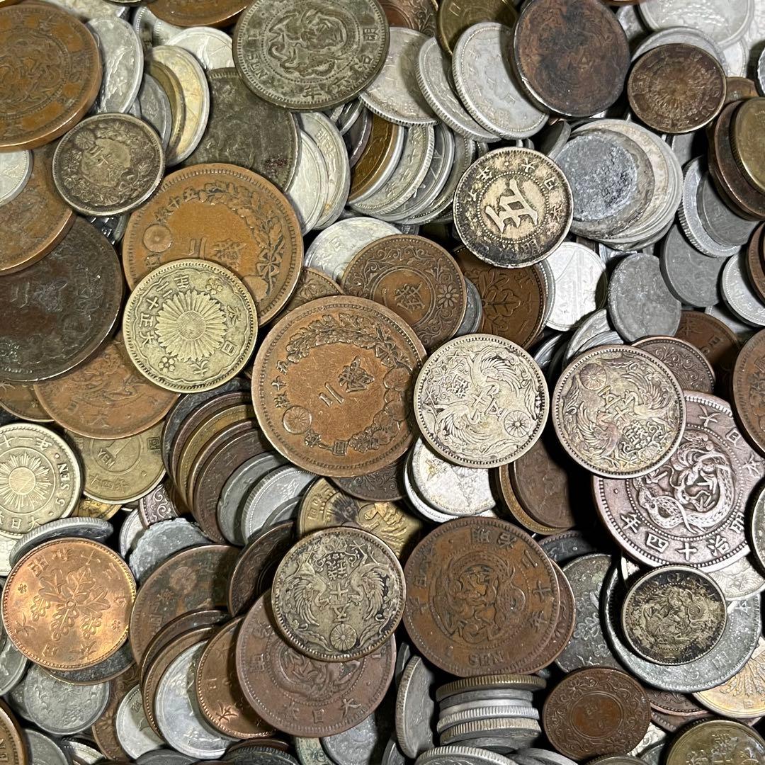 古銭 まとめ売り 日本 銀貨 約1.7kg