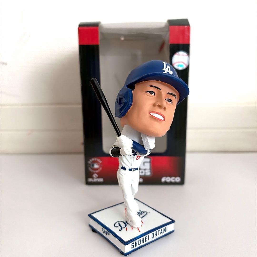 【日本未発売】大谷翔平 ボブルヘッド ドジャース FOCO製 ミニビッグヘッド
