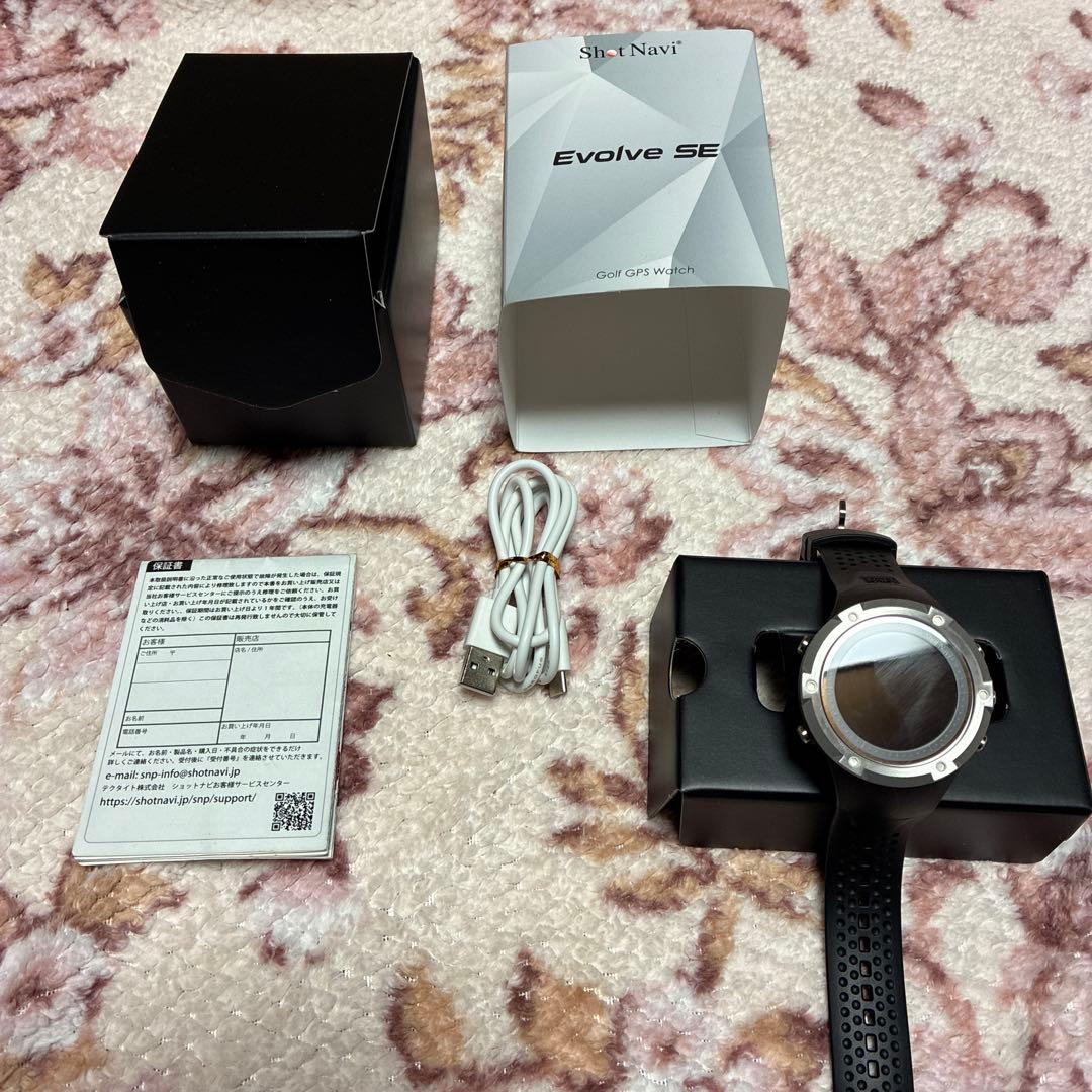 ショットナビ　Shot Navi Evolve SE GPSゴルフウォッチ