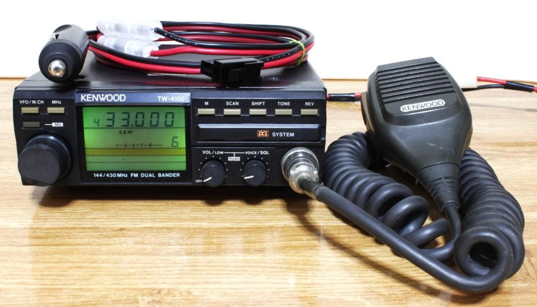 ◆KENWOOD FM DUAL　BANDER TW-4100ジャンク◆